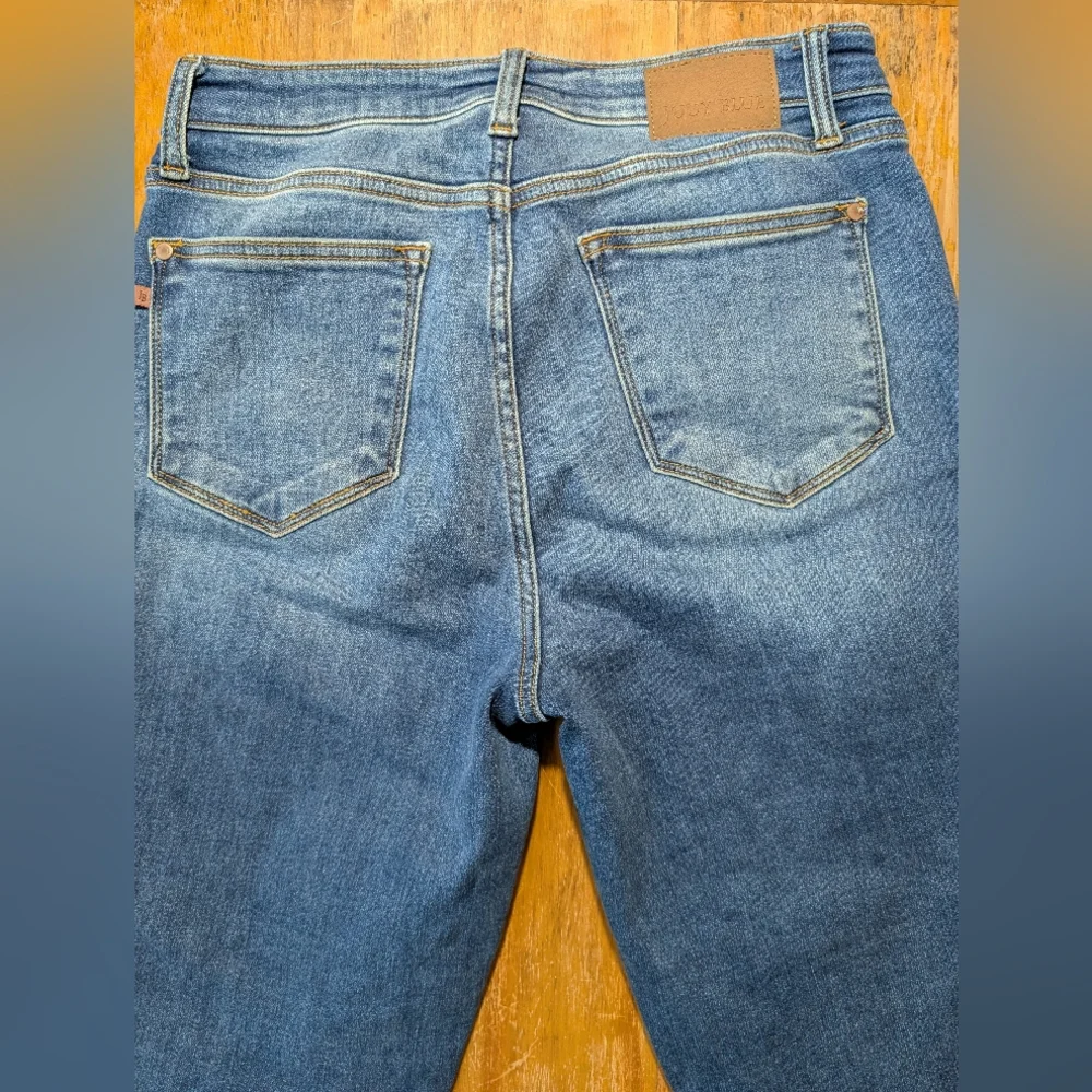 Judy Blue Los Angeles Straight Fit High Rise Jeans Size 9/29 - Picture 5 of 8